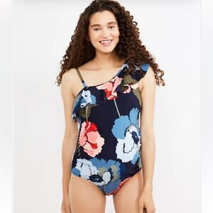 Motherhood Maternity BEACH BUMP Swimsuit L